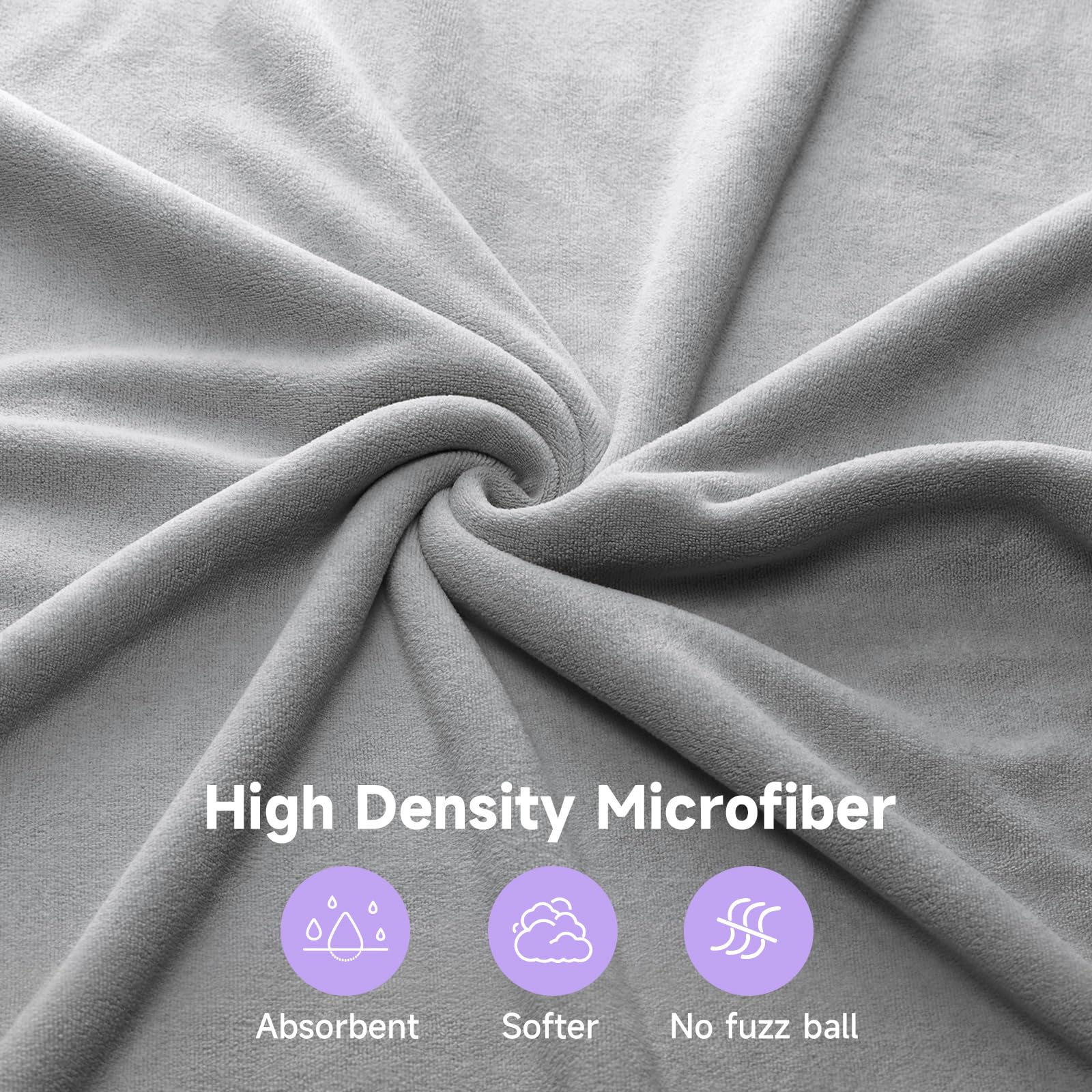 Umisleep 100% Microfiber Hair Towel Wrap - 41