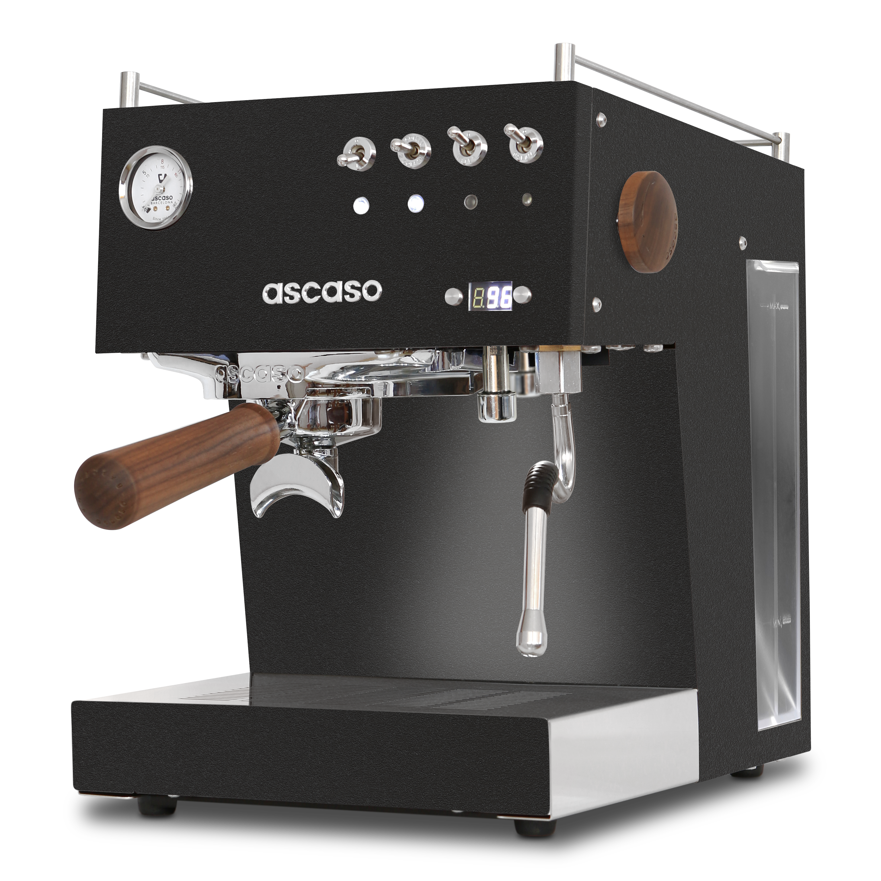Ascaso Steel DUO Espresso Machine - Professional Grade Coffee Maker for Home & Cafe Use | Perfect for Latte, Cappuccino & Espresso Lovers