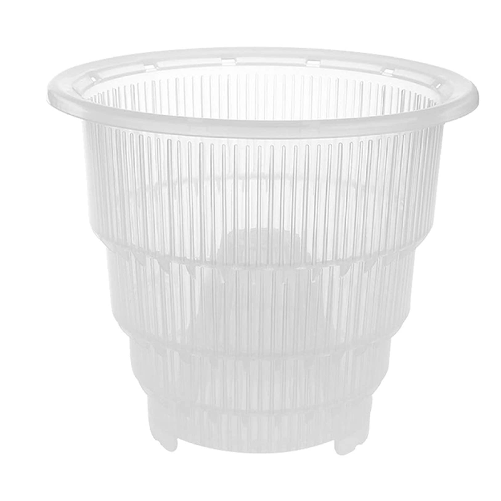 Breathable Clear Orchid Pots with Holes for Gardening & Home Decor