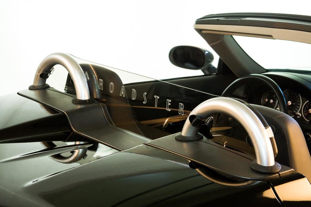DEFLECTAIR Wind Deflector for Chrysler Crossfire Convertible - Clear Acrylic with Roadster Engraving - Reduce Wind Noise & Enhance Driving Comfort for Open-Top Cruising
