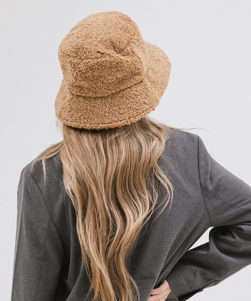 Jackson Sherpa Bucket Hat for Men & Women - Fleece Lined Winter Beanie with Ear Flaps - Warm Outdoor Hiking, Camping, and Snow Sports Accessory