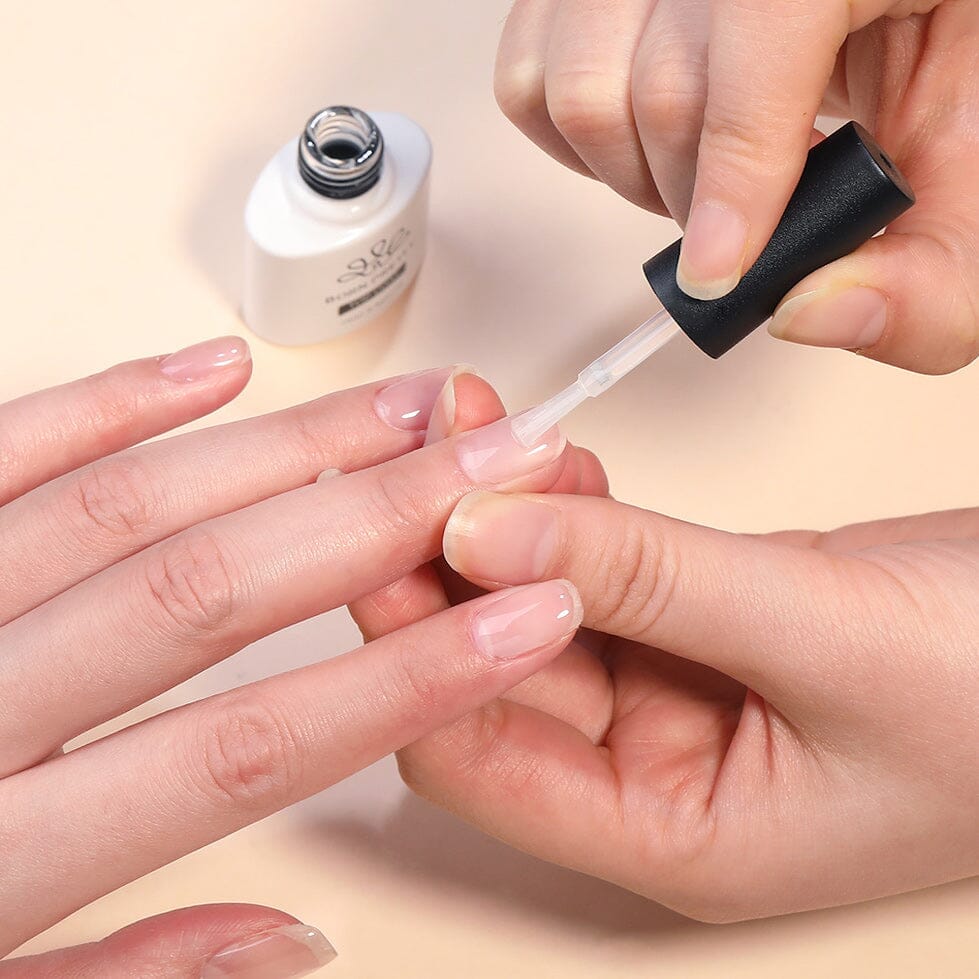 Long-Lasting Peel Off Base Coat Gel for Nails - Easy Removal & No Damage - Perfect for Gel Polish, Acrylics & DIY Manicures at Home or Salon