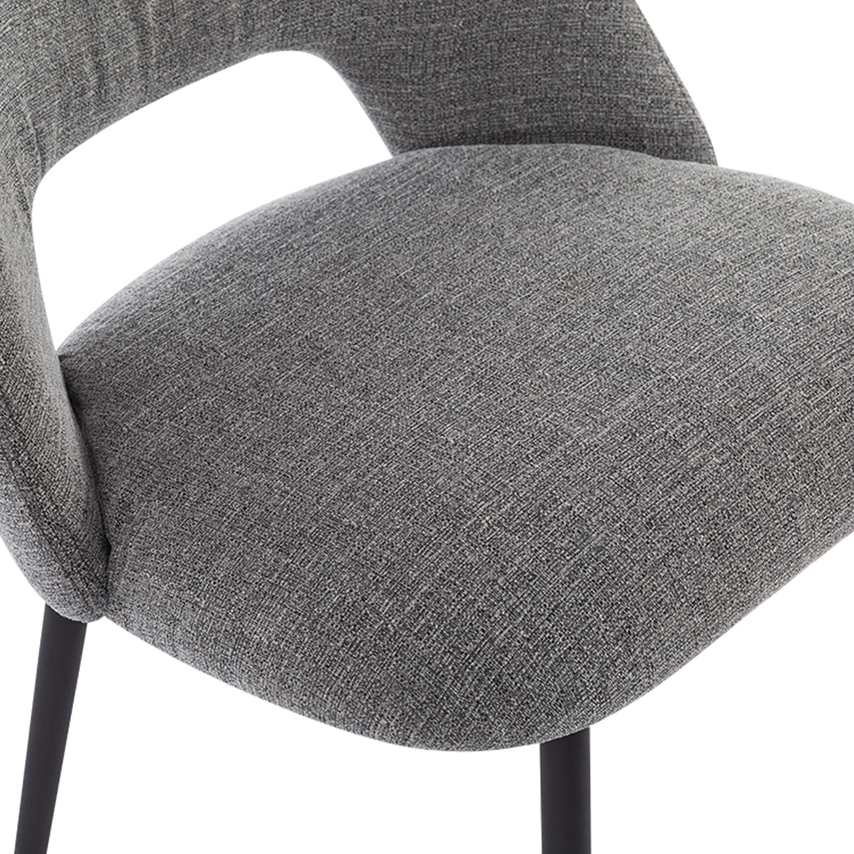 Belmont Fabric Dining Chair - Comfortable Modern Upholstered Seat for Kitchen, Dining Room & Office - Home & Restaurant Furniture