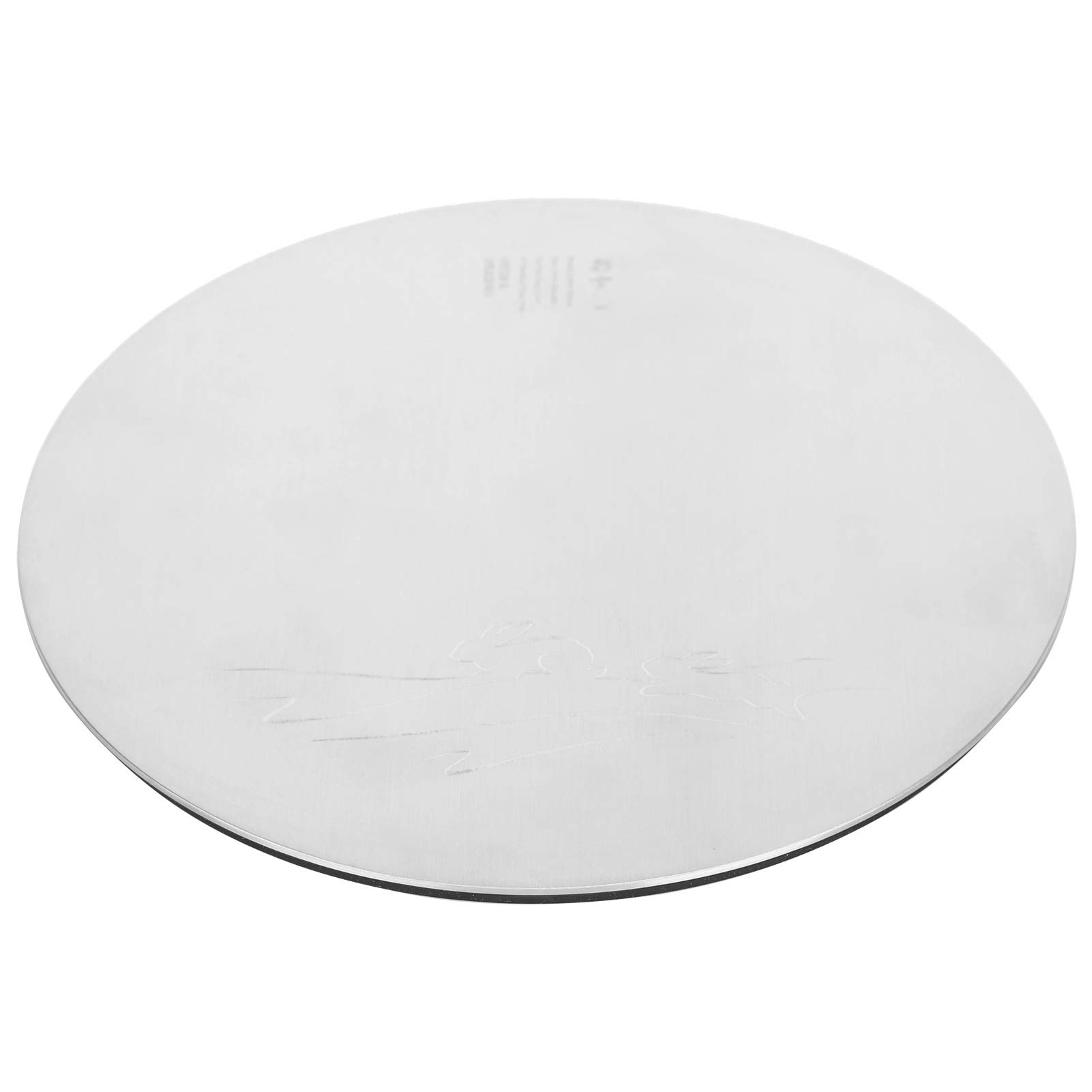Premium 304 Stainless Steel Sushi Plate Set - 10-Inch Thickened Round Plates for Sushi, Desserts & Appetizers - Ideal for Restaurants, Home Kitchens & Party Serving