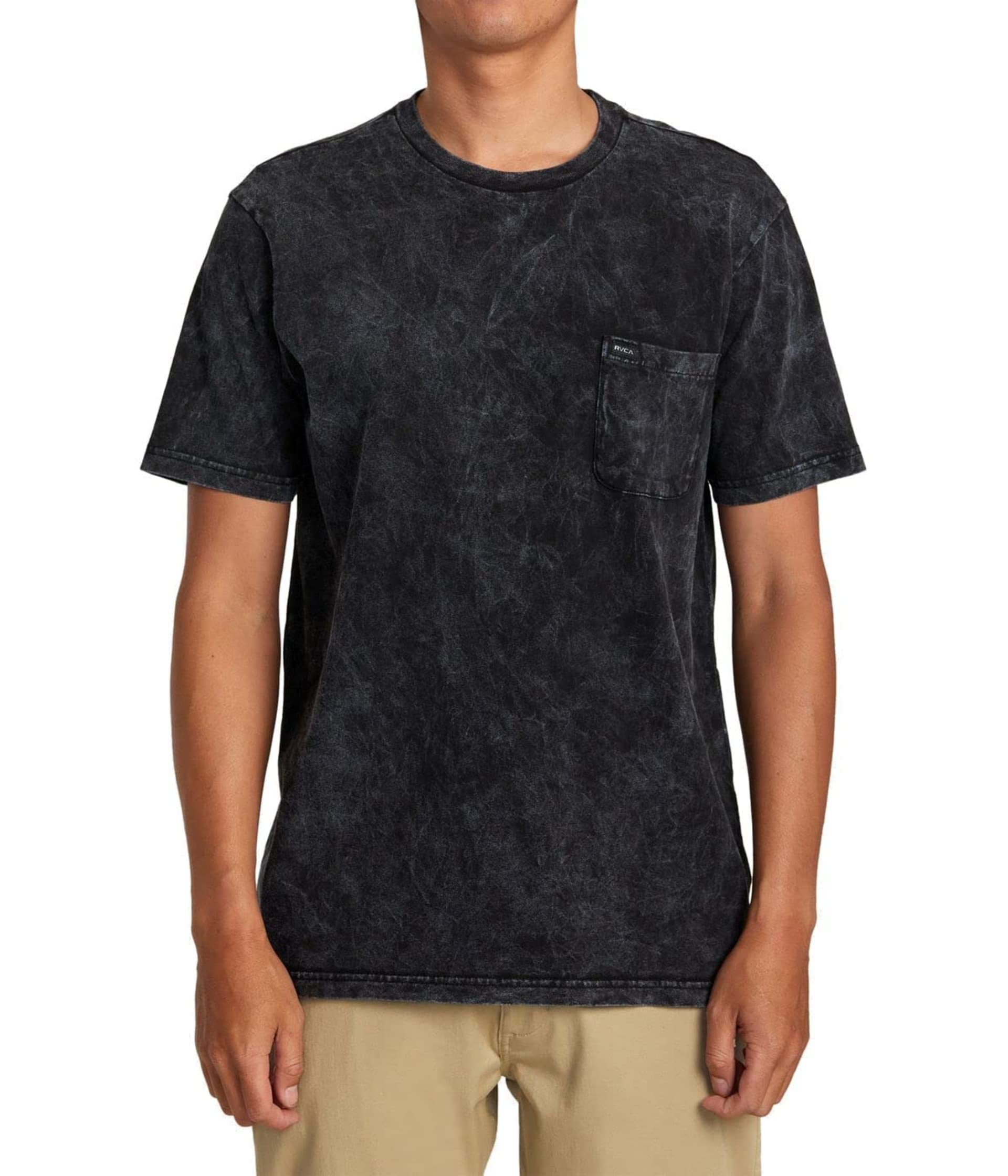 RVCA Men's Tie Dye T-Shirt - Soft Cotton Graphic Tee for Casual Wear & Summer Outfits