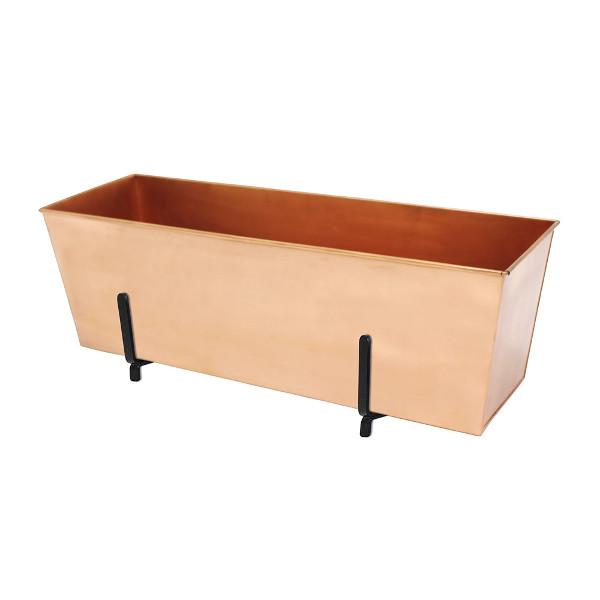 Sturdy Handrail Flower Box Bracket Kit - Heavy Duty Balcony Planter Hanger for Outdoor Railings - Perfect for Window Boxes, Porch Decor & Garden Flowers