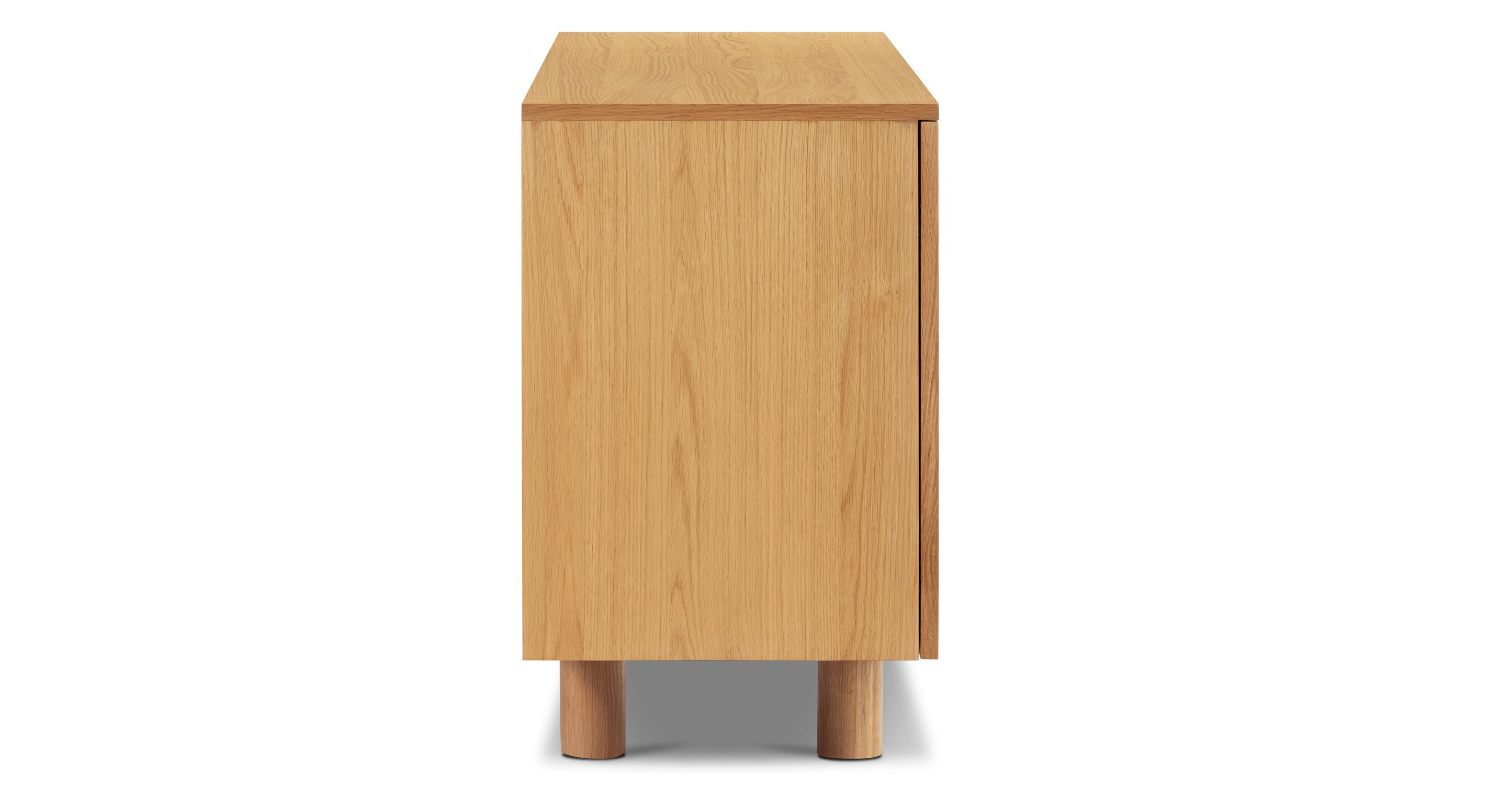 Modern Archi Sideboard - Mid-Century Style Buffet Cabinet with 2 Doors & 4 Drawers - Perfect for Dining Room Storage & Living Room Organization