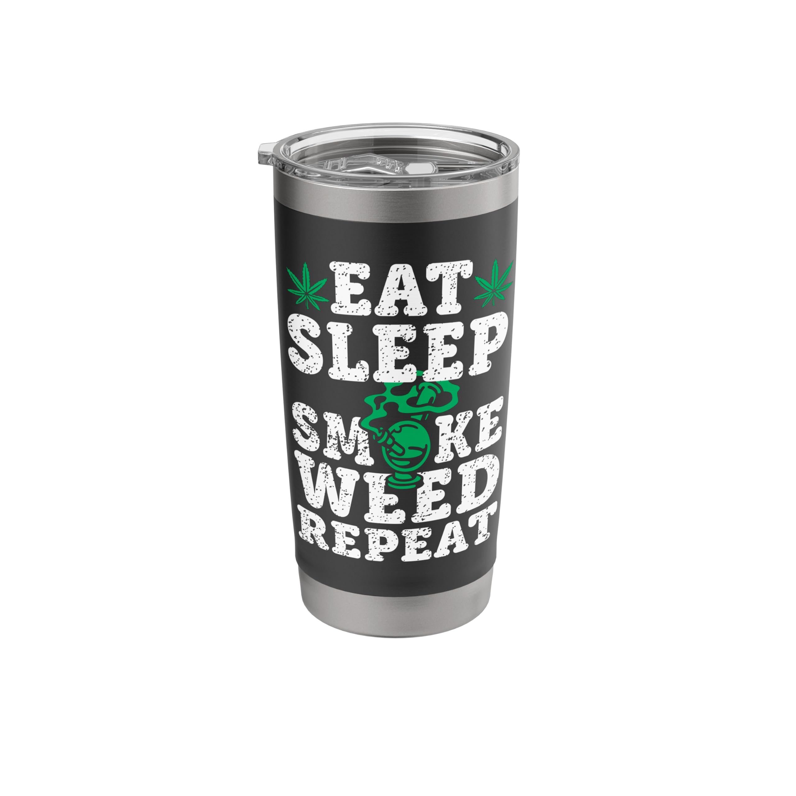 Stainless Steel Insulated Tumbler for Smoking Weed - 20oz Double-Walled Vacuum Mug with Lid - Perfect for Cannabis Enthusiasts, Outdoor Activities & Relaxation