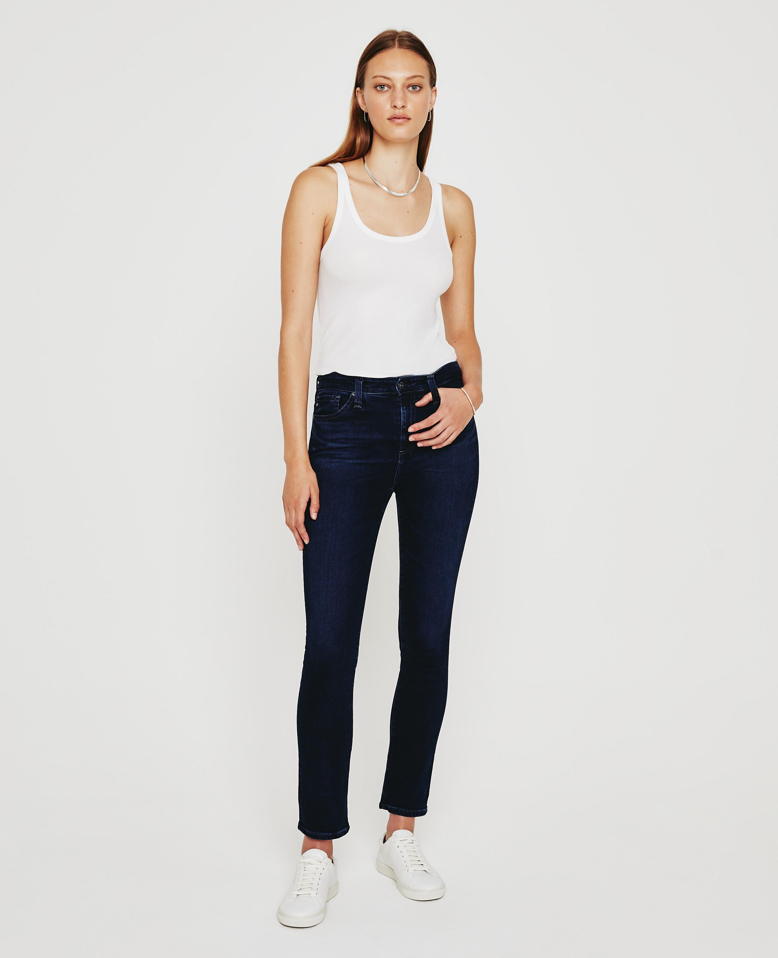 AG Jeans Mari High Waist Skinny Jeans for Women - Stretch Denim Pants with Comfort Fit | Perfect for Casual Wear, Office & Night Out