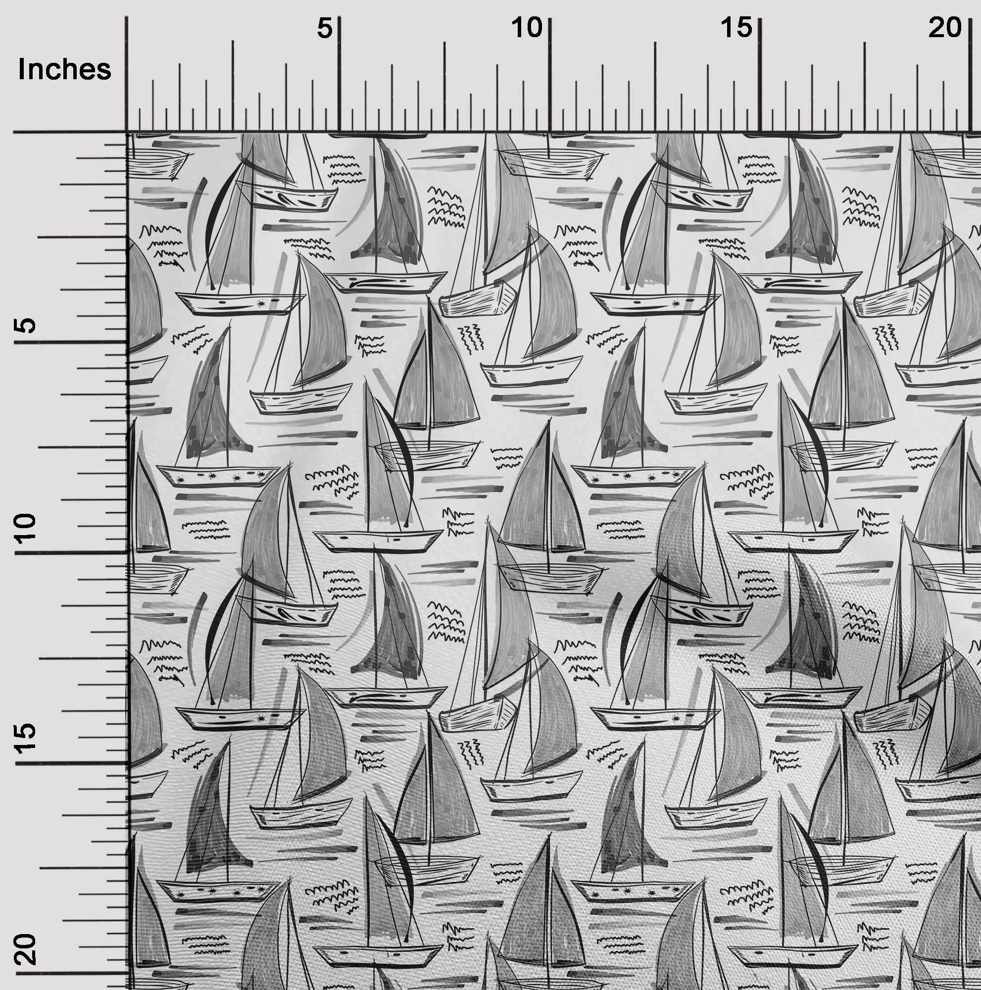Premium 100% Cotton Cambric Gray Fabric - 42 Inch Wide for DIY Clothing, Beachwear & Boat Covers | Printed Sewing Supplies by The Yard | Perfect for Summer Dresses, Quilting & Home Decor Projects