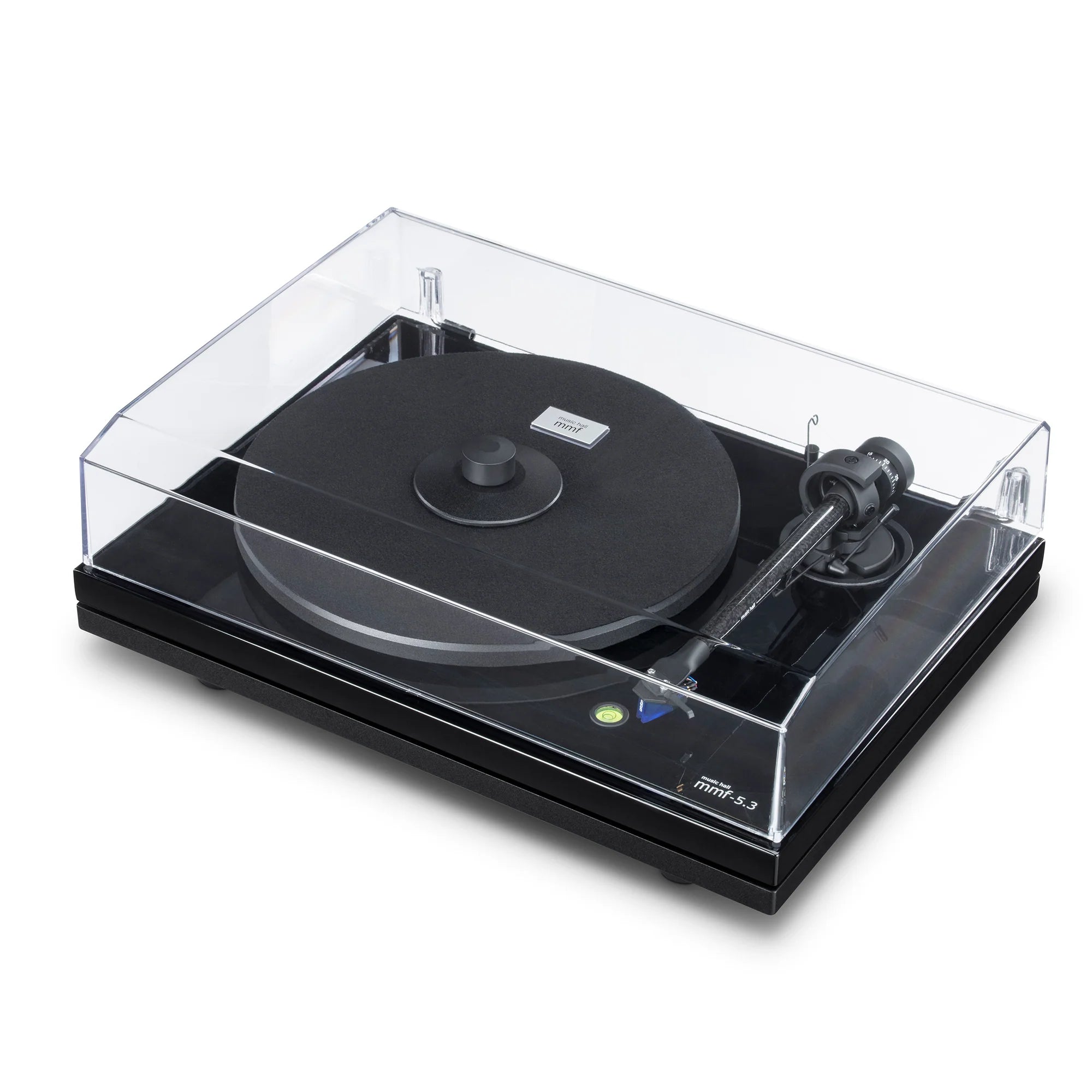 Music Hall MMF 5.3 Turntable - High Fidelity Vinyl Record Player with Belt Drive & Adjustable Tonearm - Perfect for Home Audio & DJ Setup