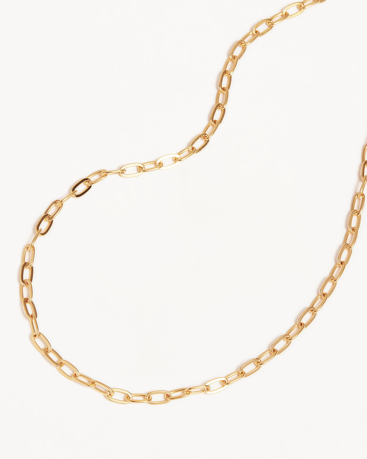 18K Gold Vermeil 17 Bold Link Chain Necklace for Women - Elegant Layered Necklace Jewelry Gift for Birthday, Anniversary & Valentine's Day - Perfect for Everyday Wear, Office & Special Occasions