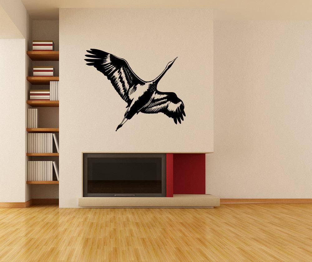 Vinyl Wall Decal Sticker Fly Away #OS_MB936 - Removable Home Decor for Bedroom, Nursery, Living Room & Office
