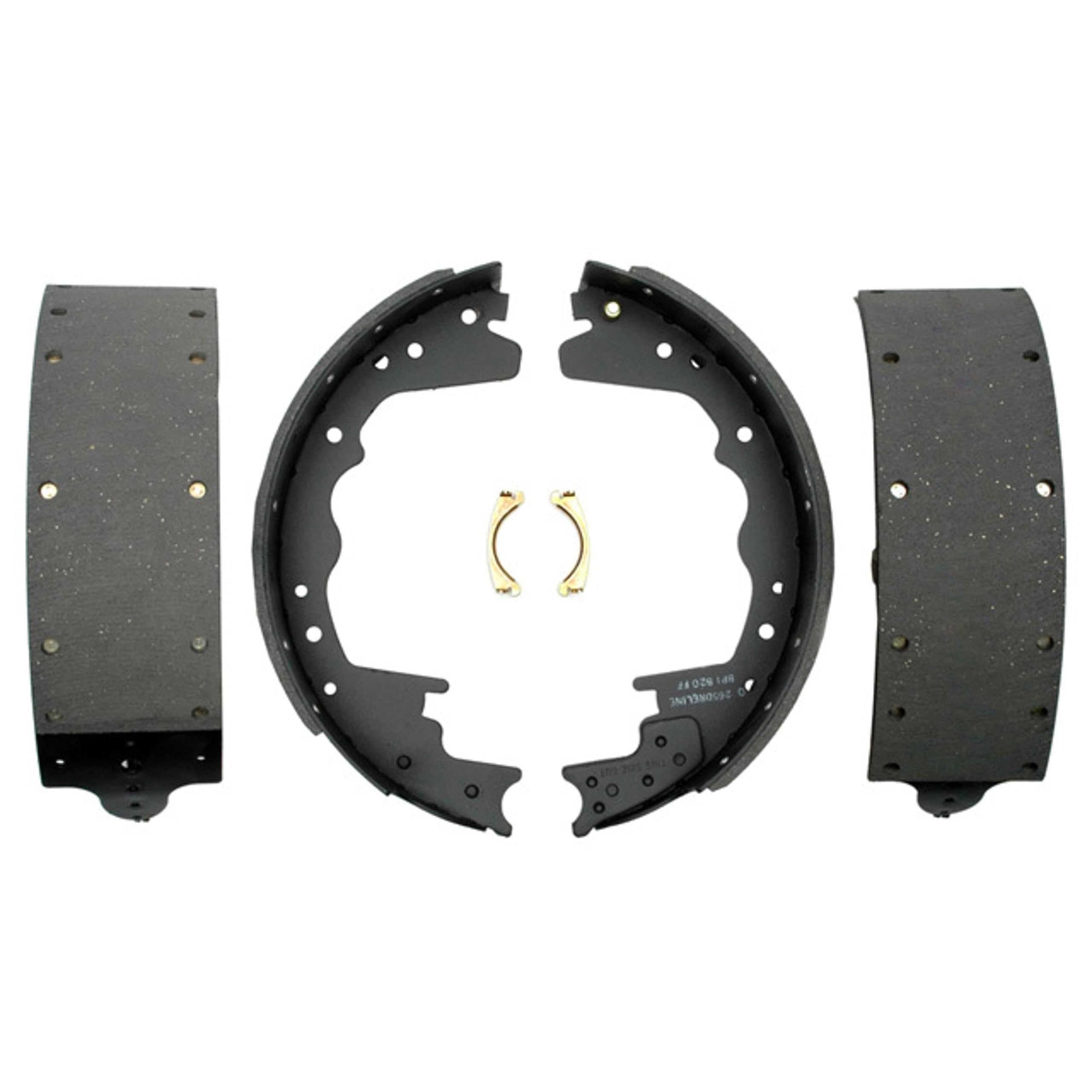 ACDelco Gold 17583R Riveted Rear Drum Brake Shoe Set - Premium Brake Replacement for GM Vehicles - Perfect for Chevy, GMC, Buick & Cadillac Models - Smooth Stopping Power for Highway & City Driving