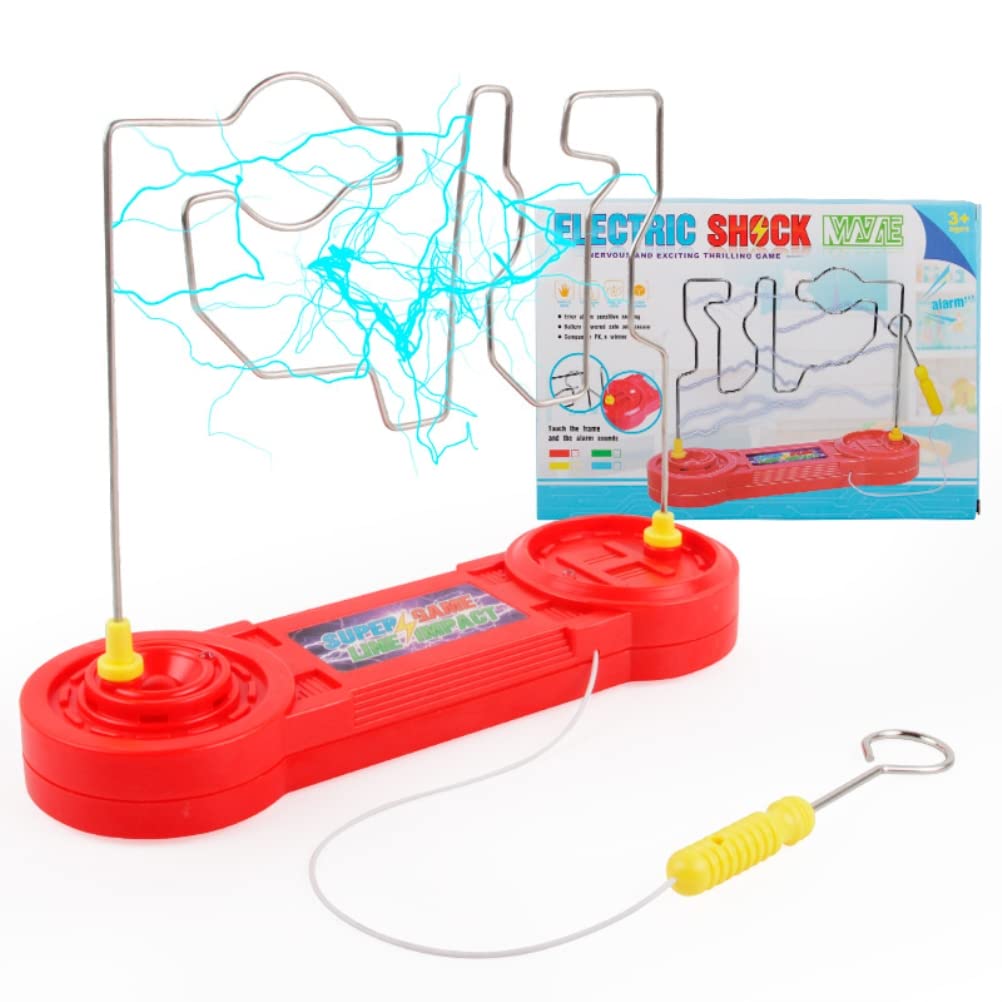 ARTOCT Electric Shock Maze Game - Fun & Challenging Wire Skill Toy for Kids & Adults - STEM Science Learning & Party Entertainment