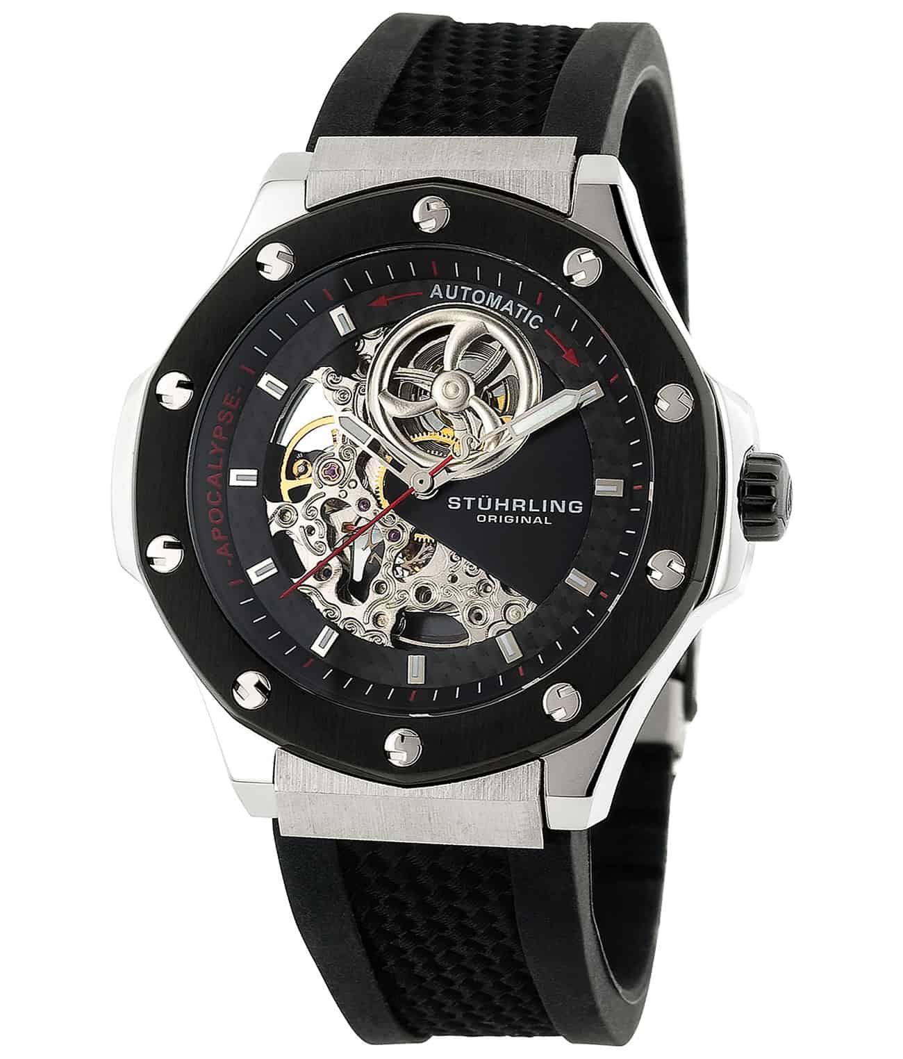 Apocalypse Skeleton 160A Automatic 42mm Classic Men's Watch - Stylish Mechanical Timepiece for Business, Casual & Formal Occasions