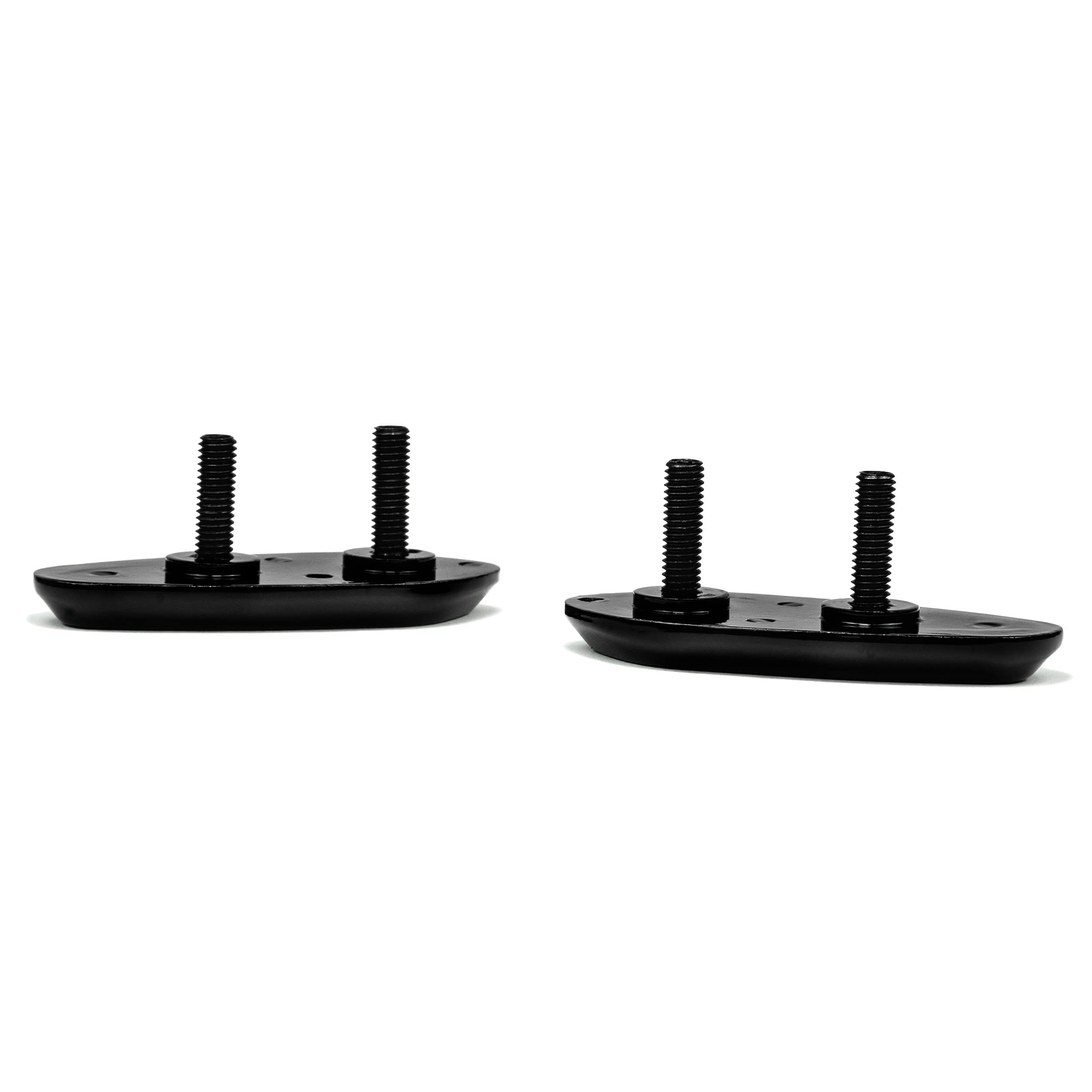 Yamaha YZF R1 Mirror Block Off Plates - Black Logo Engraved Set (2000-2008 Models) | Motorcycle Accessories for Improved Aerodynamics & Custom Look