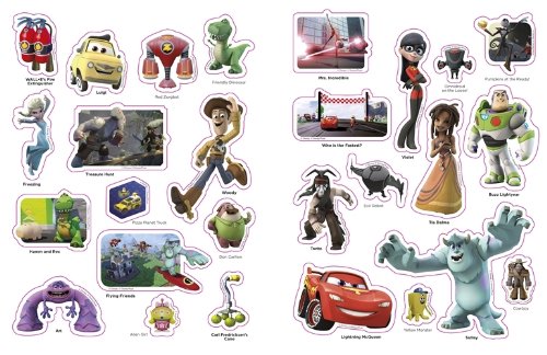 Disney Infinity Sticker Collection for Kids & Collectors | Ultimate Stickers