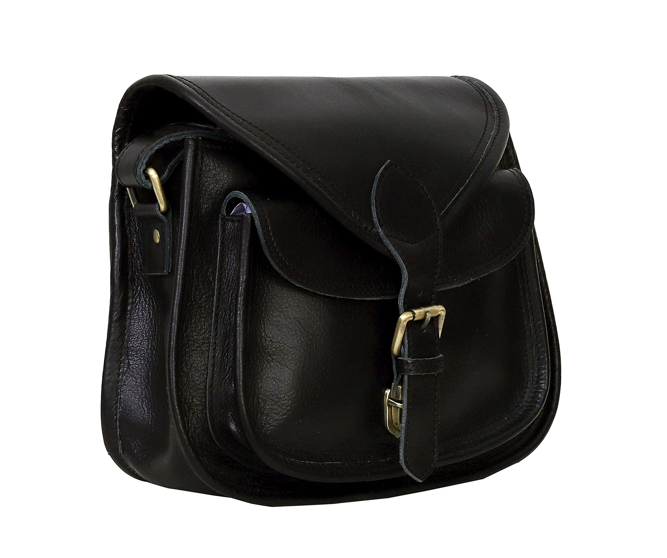 DHK Devil Hunter Killer 10 Inch Genuine Leather Shoulder Bag for Women - Crossbody Purse, Satchel & Tote - Perfect for Travel, Work & Daily Use