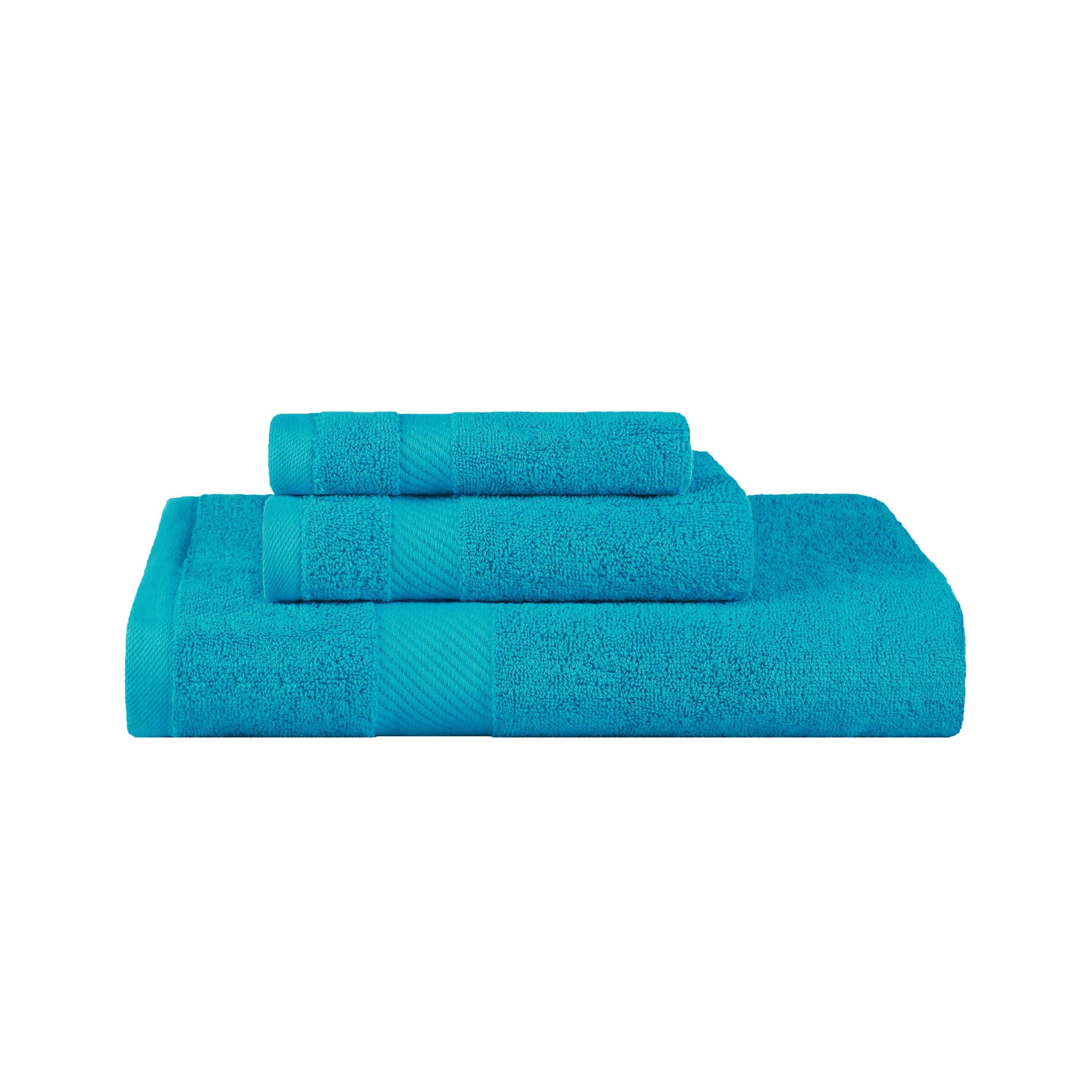 Premium Egyptian Cotton Quick-Drying 3-Piece Bath Towel Set - Ultra Soft & Absorbent for Spa, Gym & Luxury Home Use