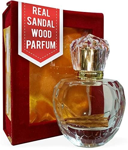 Premium Sandalwood Perfume & Attar Set - 50ml Eau de Parfum + 4ml Attar Oil - Long-Lasting Unisex Fragrance for Men & Women - Perfect for Daily Wear, Special Occasions & Gift Giving