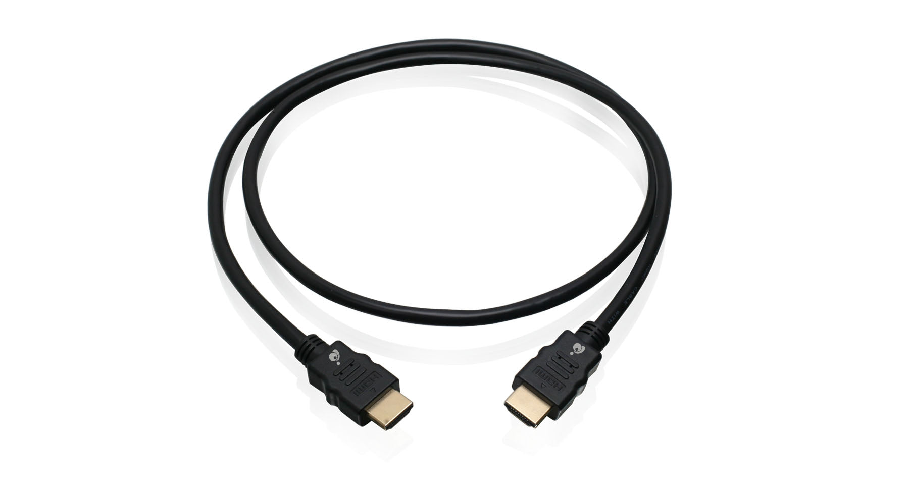 Premium High Speed HDMI Cable 1.6 ft - 4K 60Hz HDR, Ethernet, 18Gbps, Gold Plated Connectors - Perfect for Gaming, Home Theater & Streaming Devices