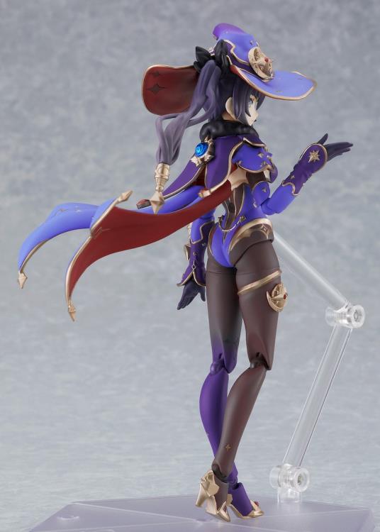 Figma #548 Mona Megistus (Mirror Reflection of Doom Ver.) Genshin Impact Collectible Action Figure - Perfect for Anime Fans, Gaming Display & Cosplay Inspiration
