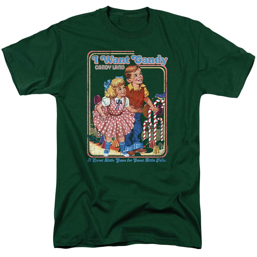 Candy Land I Want Candy Unisex T-Shirt for Men & Women - Casual Wear, Gifts, Parties & Everyday Outfits