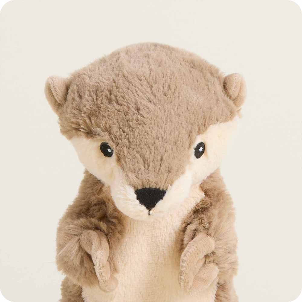 Otter Warmies Junior Plush Stuffed Animal - Soft & Cozy Microwaveable Heating Pad for Kids | Perfect for Bedtime, Relaxation & Comfort