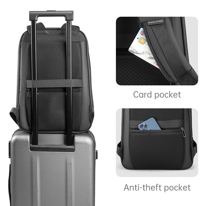 Campus Backpack for College Students - Durable & Stylish School Bag with Laptop Compartment - Perfect for Classes, Travel & Everyday Use