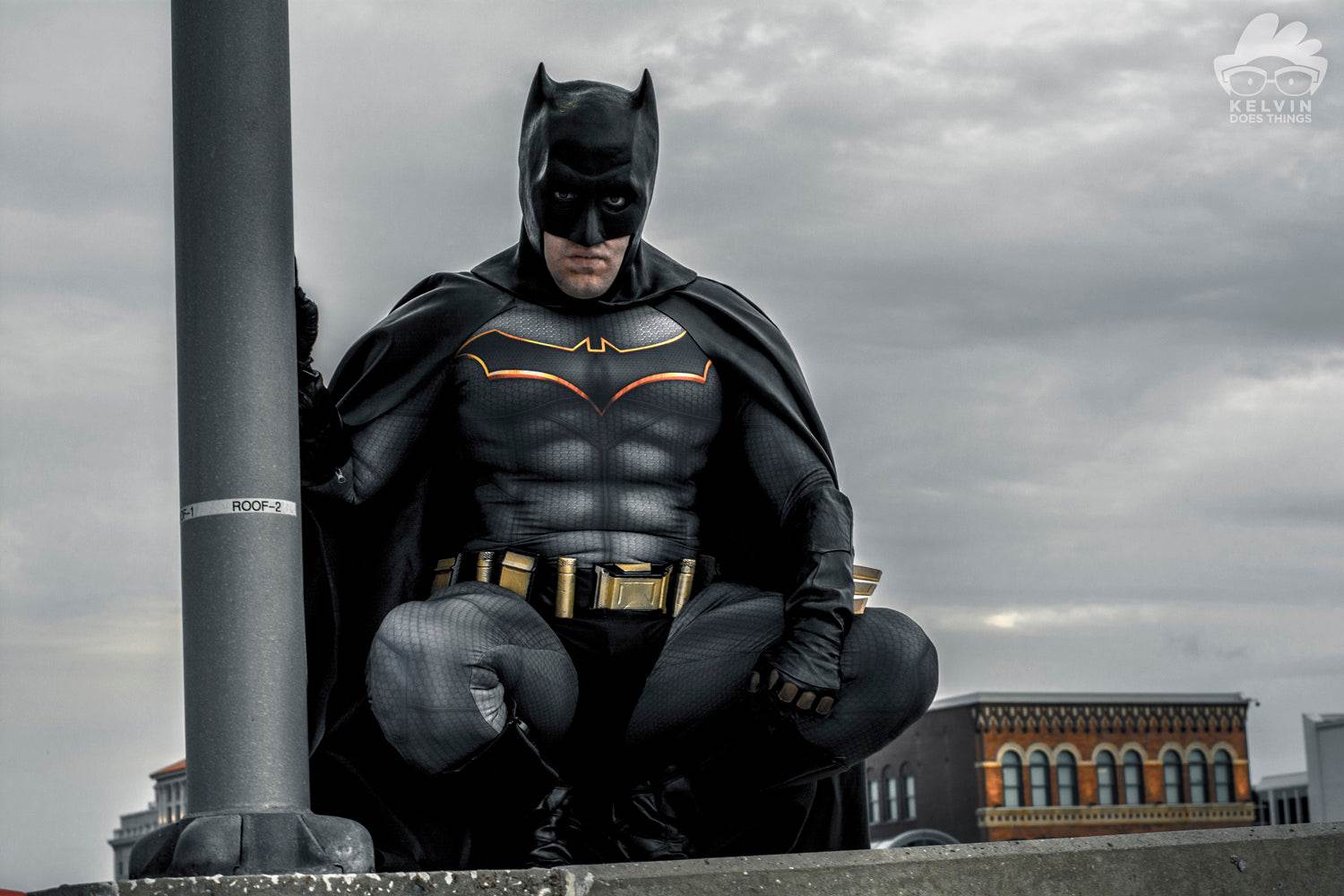 Batman Rebirth Bodysuit - Official DC Comics Costume for Cosplay, Halloween & Comic Con - High-Quality Superhero Outfit for Adults & Kids