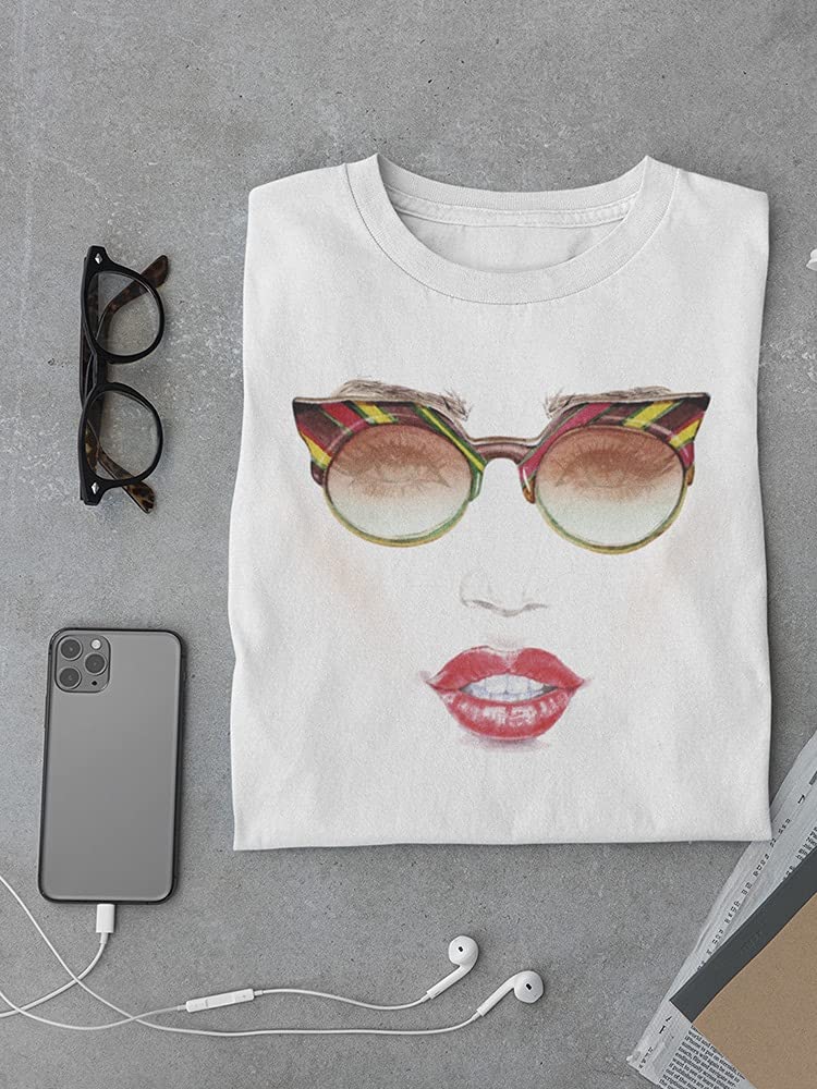 Trendy Unisex Funny Sunglasses Face Graphic T-Shirt for Men & Women - Perfect for Casual Wear, Parties, and Gifts