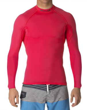 Rip Curl Junior Long Sleeve Rash Vest - UV Protection Swim Shirt for Kids - Multiple Colors - Perfect for Surfing, Swimming & Beach Activities