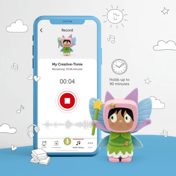 Tonies Creative Toniebox - Interactive Audio Player for Kids with Storytelling & Music | Perfect for Bedtime, Playtime & Learning at Home