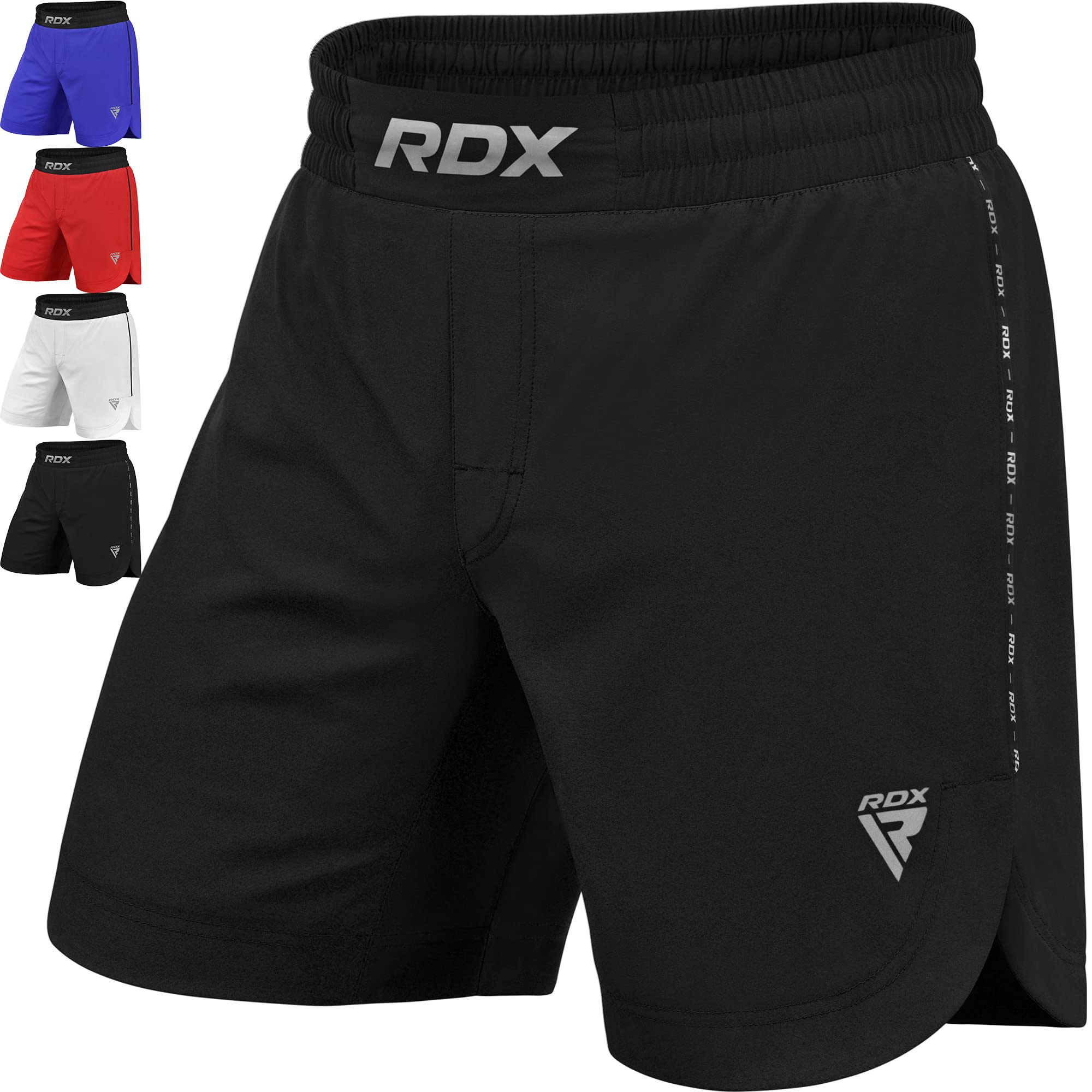 RDX MMA Shorts for Men - Premium Training & Kickboxing Shorts for Martial Arts, Cage Fighting, Muay Thai, BJJ, Boxing & Grappling - Ideal for Gym Workouts & Combat Sports
