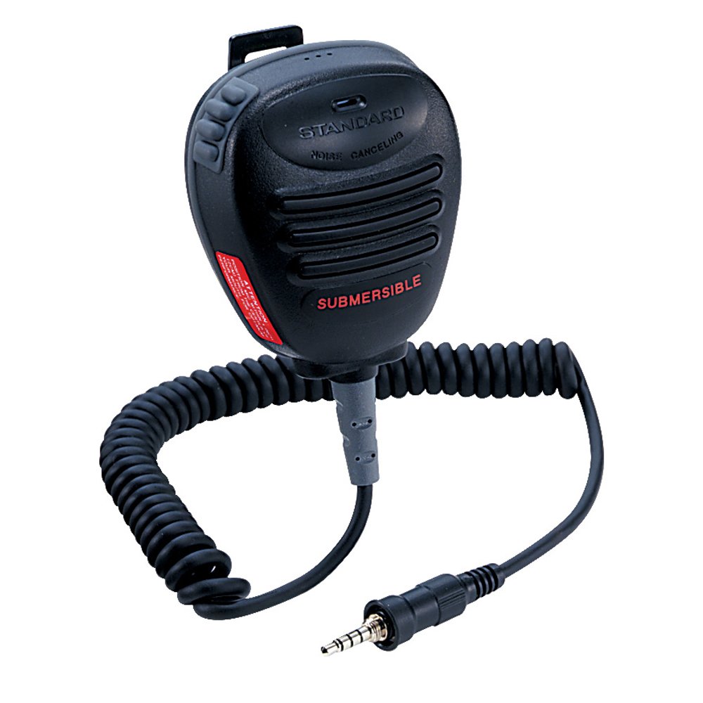 Standard Horizon CMP460 Intrinsically Safe (IS) Speaker Microphone for HX370SAS - Durable Marine Communication for Boating & Emergency Use