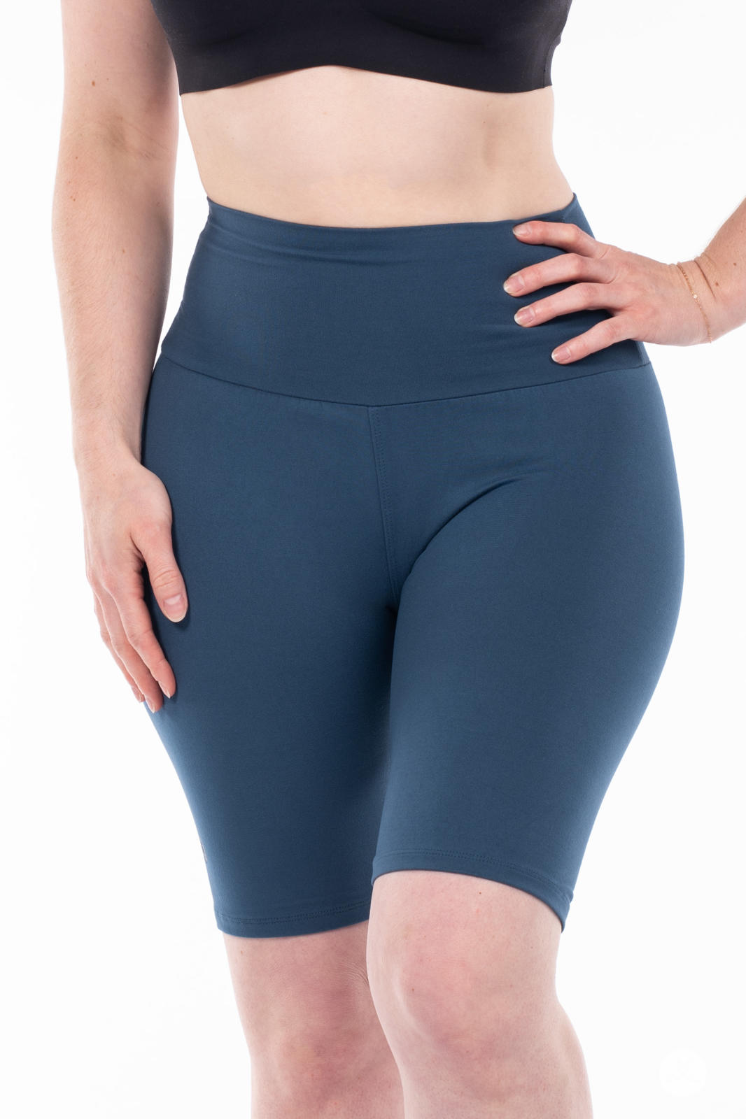High Waisted Biker Shorts for Women - Breathable & Tummy Control Workout Shorts - Perfect for Cycling, Yoga, Gym & Running