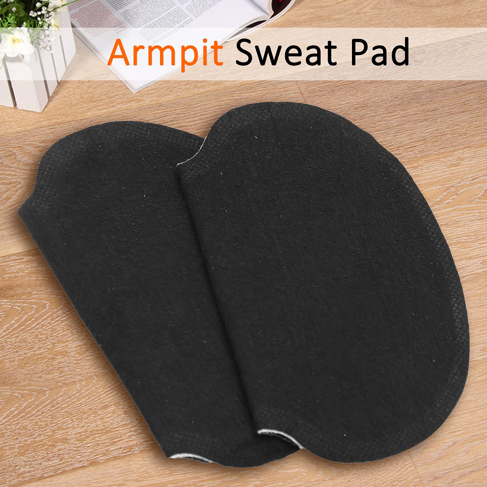 60Pcs Disposable Underarm Sweat Pads - Self Adhesive Non-Woven Fabric Armpit Pads for Hyperhidrosis & Excessive Sweating | Breathable, Comfortable & Odorless | Perfect for Workouts, Business Attire & Daily Comfort