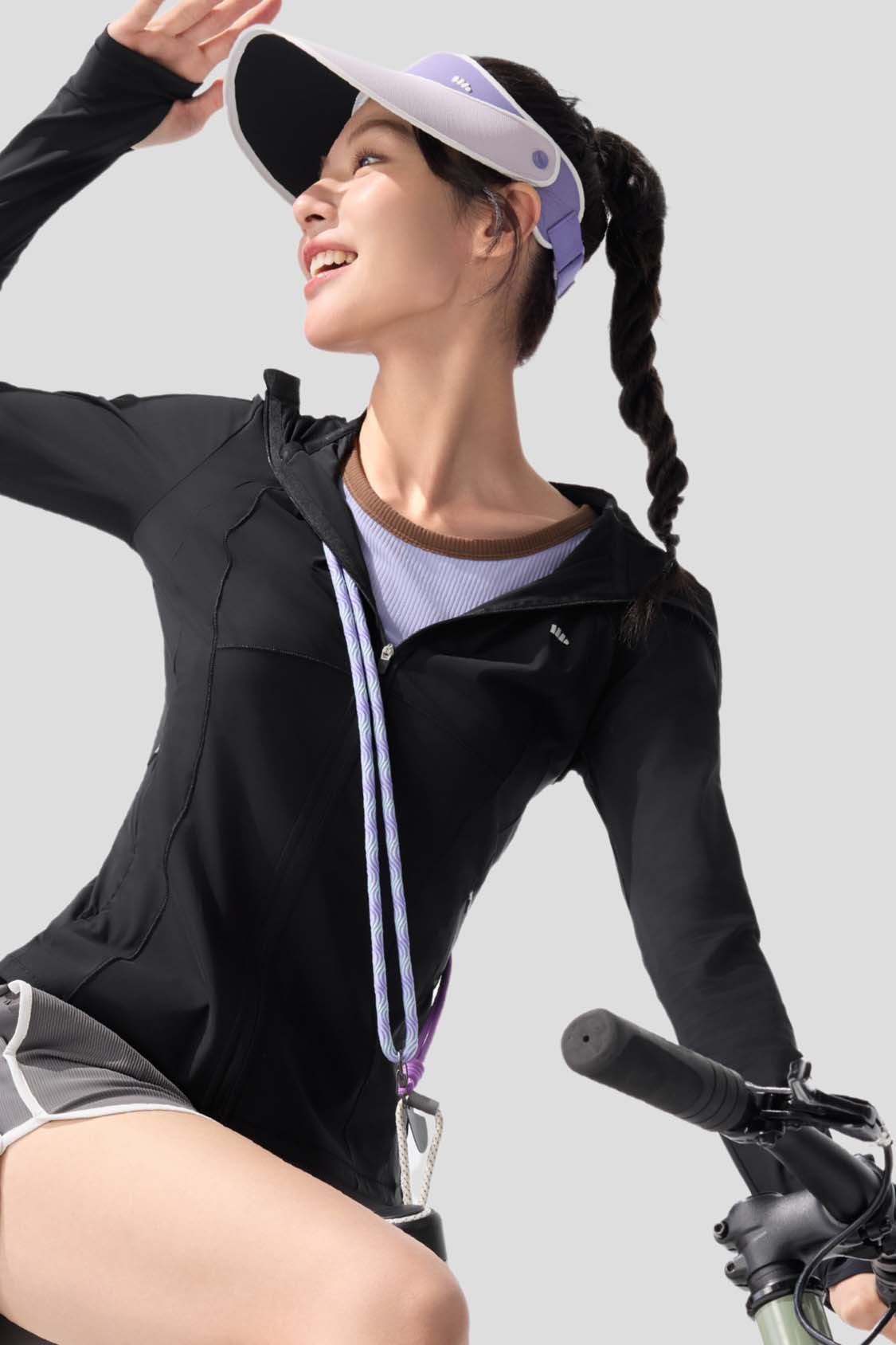 Motion Women's Cooling Quick Dry Sports Jacket UPF100+ Sun Protection - Lightweight Athletic Running Jacket for Outdoor Workouts & Summer Activities