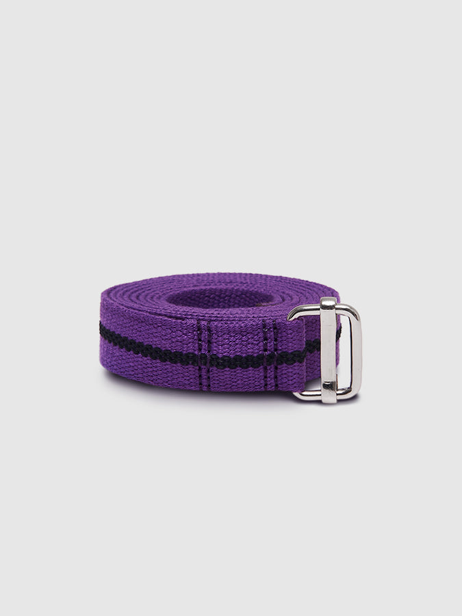 1 Inch Yoga Strap for Stretching & Flexibility - Durable Cotton Yoga Belt with Metal D-Ring - Perfect for Yoga, Pilates, Physical Therapy & Home Workouts