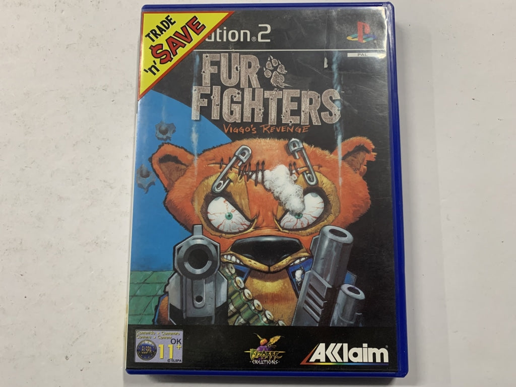 Fur Fighters Viggo's Revenge Complete Game in Original Case - PS2 Action Adventure for Kids & Adults - Perfect for Family Game Nights & Retro Gaming Collectors