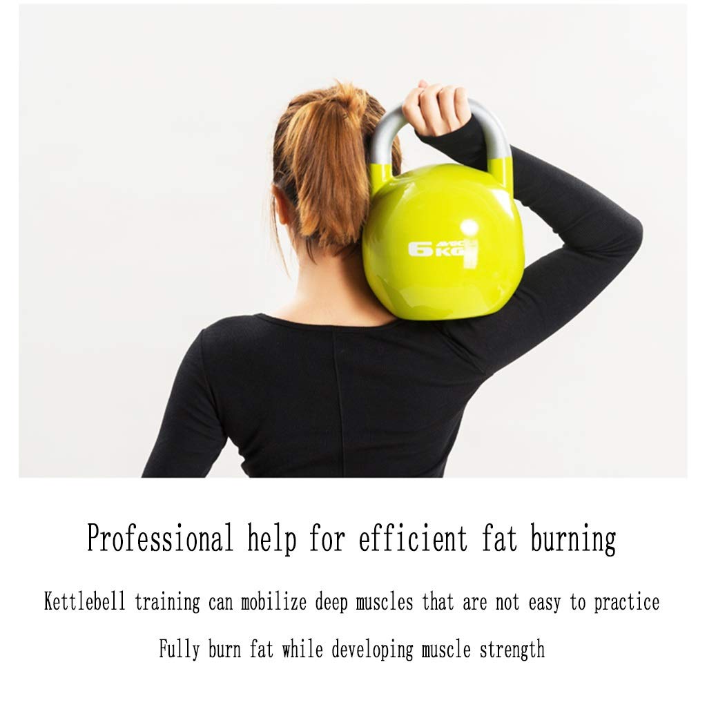 FHPEWXDG Small Dumbbell Kettlebell - Home Fitness Weights for Strength Training, Curved Design for Explosive Power - 4kg, 20kg, 24kg Options - Perfect for Home Gym, CrossFit & HIIT Workouts