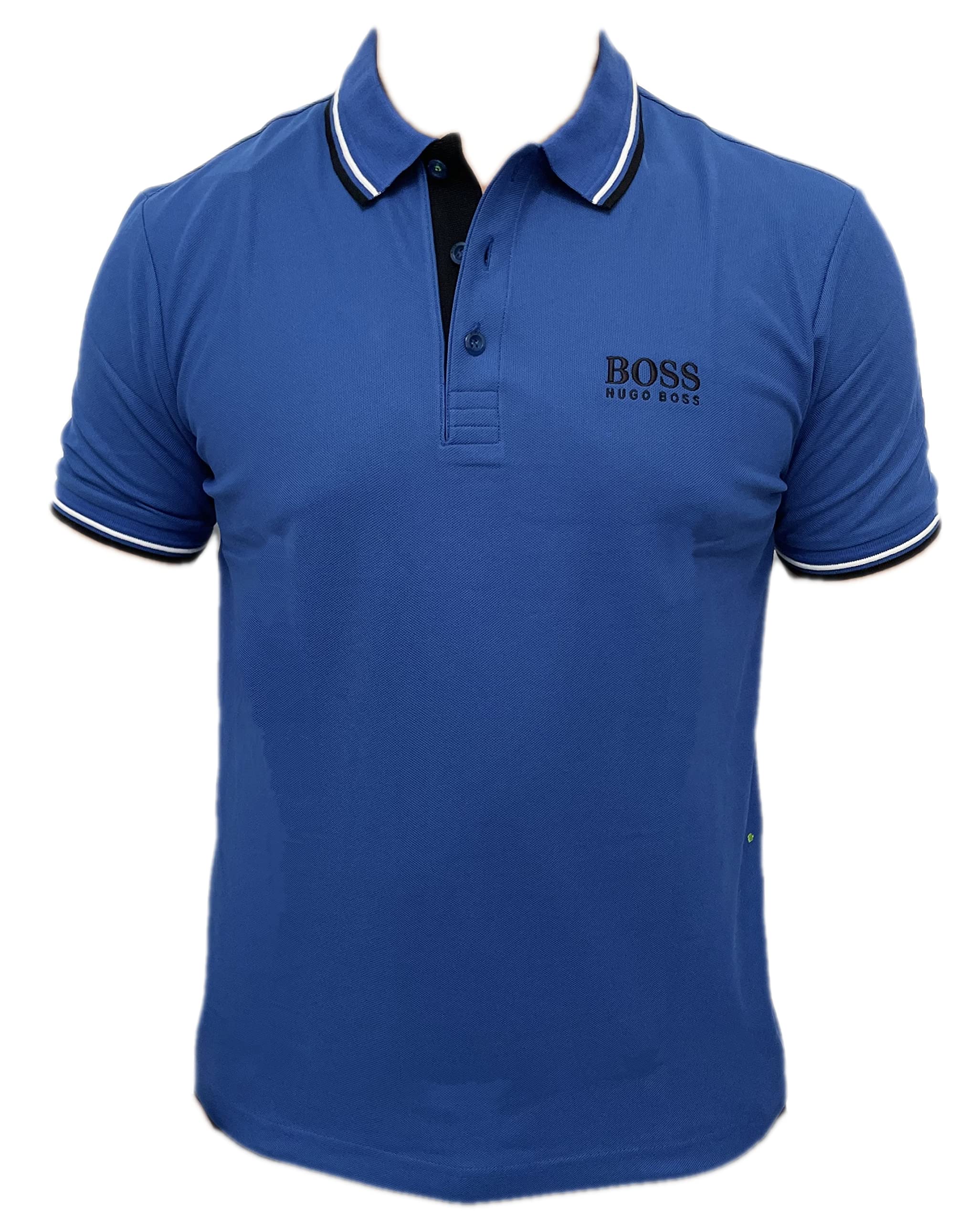 Hugo Boss Men's Classic Fit Polo Shirt - Breathable Cotton, Short Sleeve, Casual & Business Wear - Perfect for Office, Golf & Summer Outings