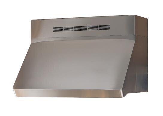WP29M484SB Centro 48-Inch Stainless Steel Professional Range Hood - 300-1650 CFM Internal/External Blower - Best for Modern Kitchens & Open-Concept Homes