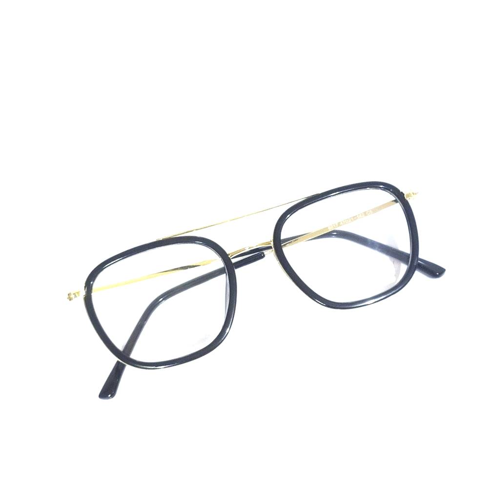 Tony Stark Style Full Frame Square Prescription Eyewear Glasses - Trendy Men's & Women's Frames for Reading, Driving & Fashion Accessories