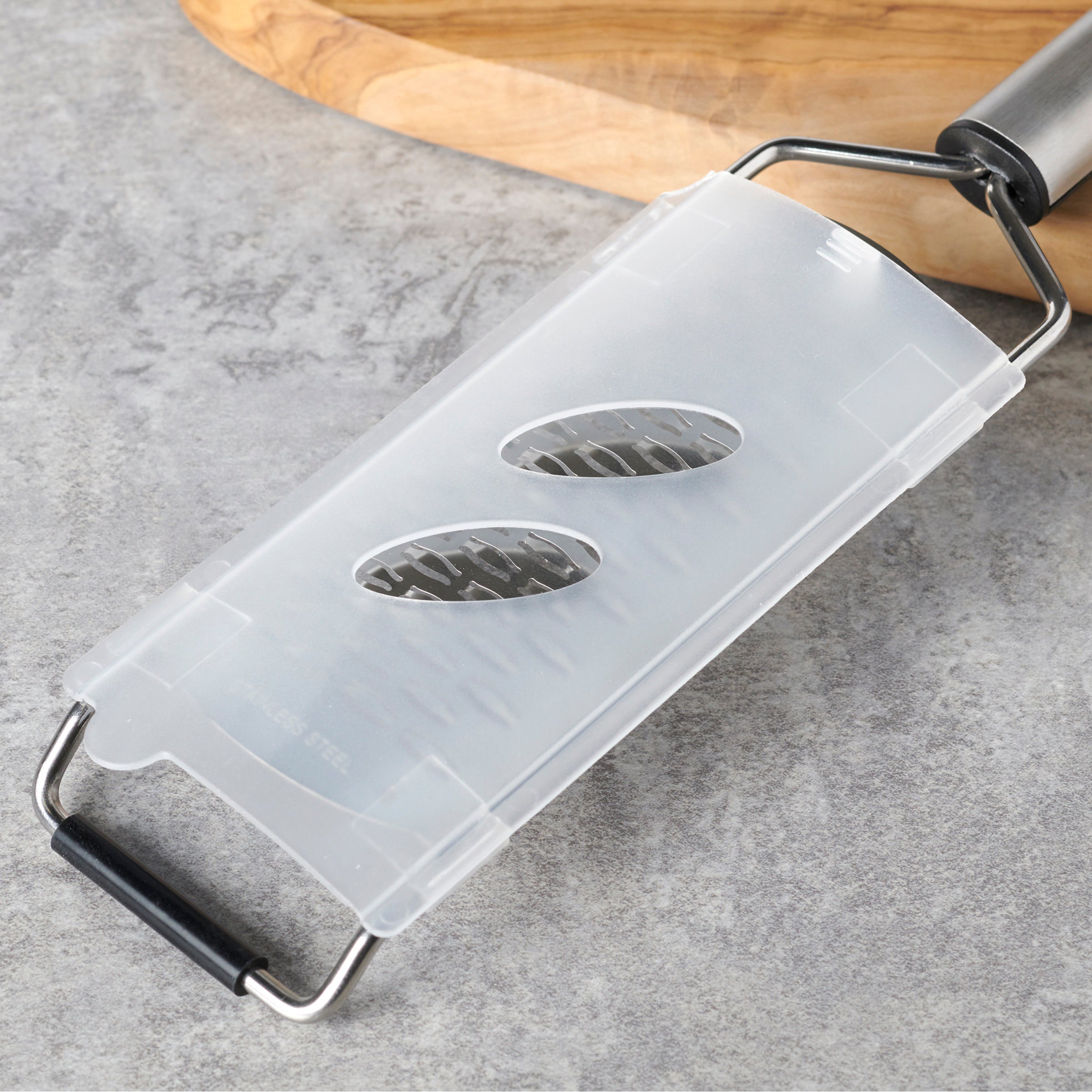 Premium Stainless Steel Grater - 4-Sided Multipurpose Kitchen Tool for Cheese, Vegetables & Spices - Perfect for Cooking, Baking & Meal Prep
