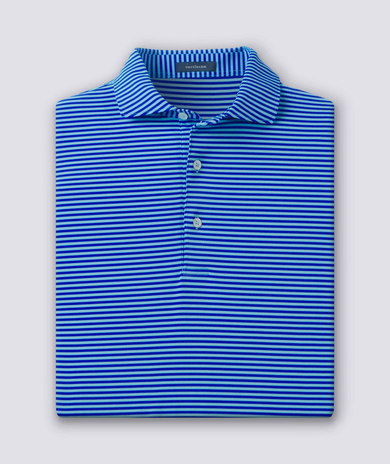 Edward Stripe Performance Polo Shirt - Men's Moisture-Wicking Golf & Casual Wear - Closeout Sale | Perfect for Golf, Tennis & Outdoor Activities