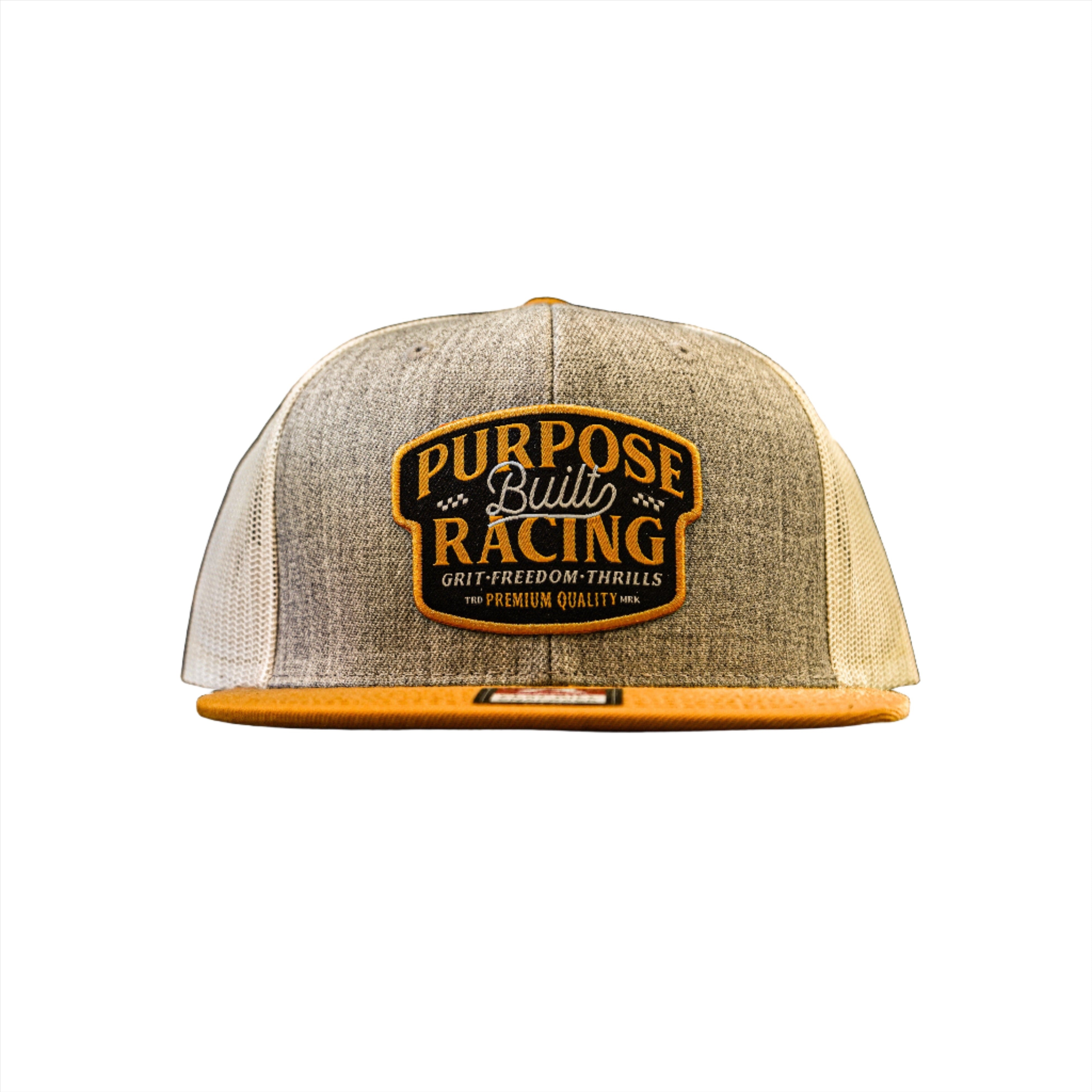 Grit Freedom Thrills Snapback Hat - Adjustable Birch Baseball Cap for Men & Women - Perfect for Outdoor Adventures, Sports & Casual Wear