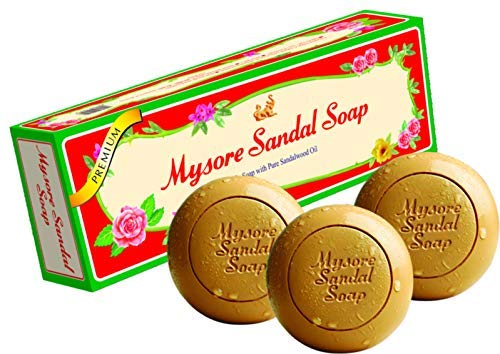 Premium Mysore Sandalwood Soap - 3 Pack (150g Each) | Natural & Fragrant for Skin Care, Bath & Relaxation | Perfect for Daily Use, Gifts & Ayurvedic Wellness