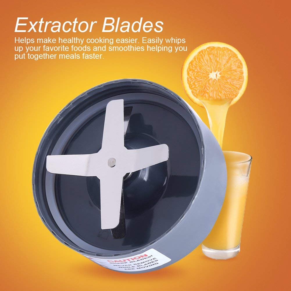 Stainless Steel Blender Replacement Gears & Extractor Blade - Universal Spare Parts for 900W Food Processor Mixer - Durable & Long-Lasting - Perfect for Smoothies, Juicing & Food Prep
